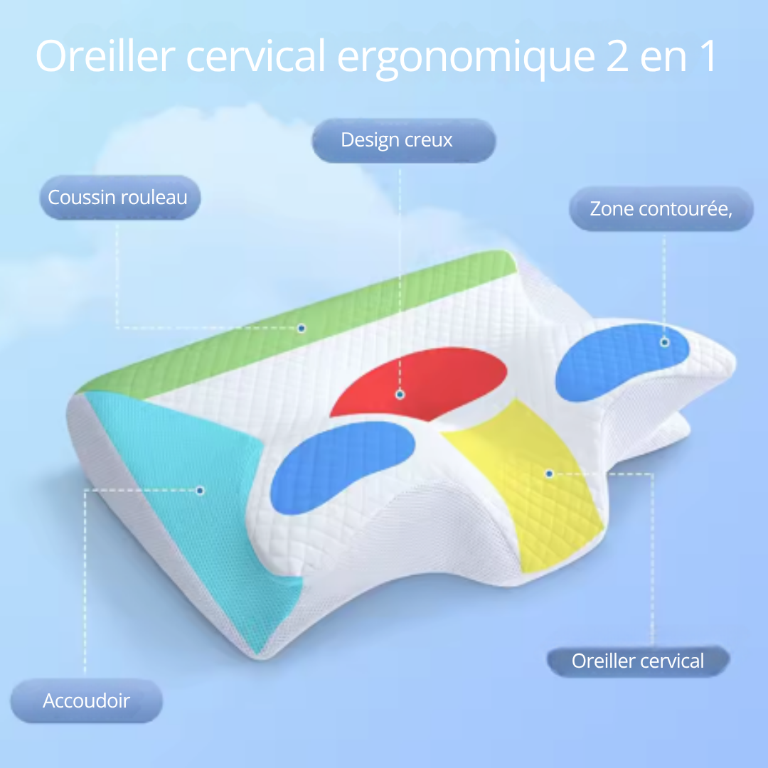 Soméa™ | Oreiller ergonomique Femme