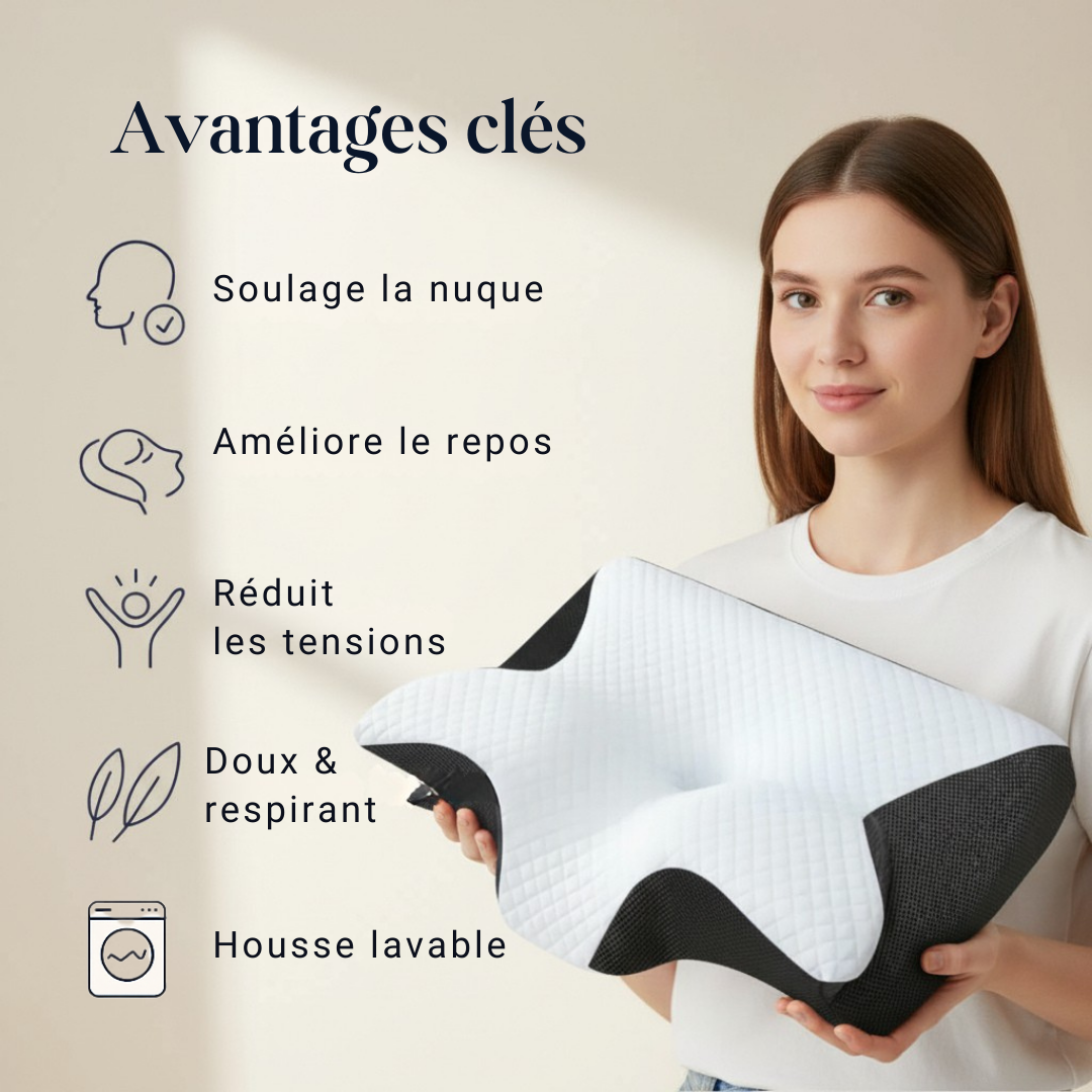 Soméa™ | Oreiller ergonomique