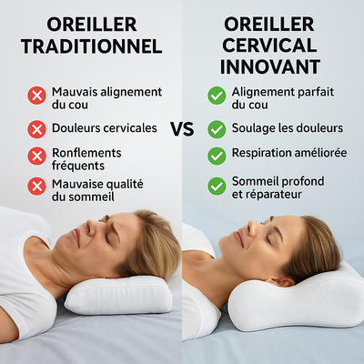 Soméa™ | Oreiller ergonomique Femme